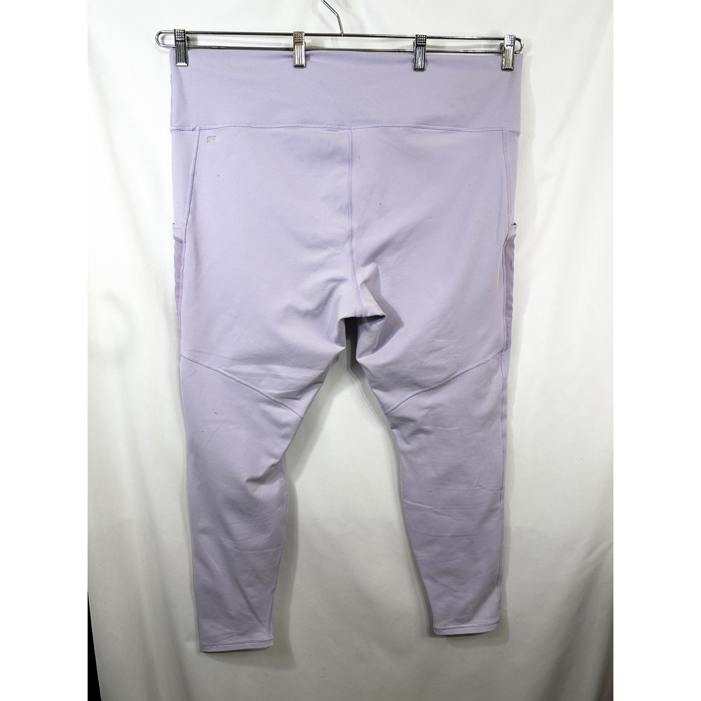Fabletics Plus Size 4X Leggings Power‎ Hold High Waisted Lilac Side Pocket 150 - Picture 2 of 8